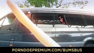 BUMS BUS - Pierced German Bae Mara Martinez fucks inside