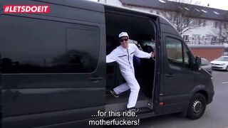 milf Pornstar Jacky Lawless Rocks The Bums Bus With Her