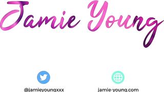 Cumshot in Yoga Pants! Jamie Young!