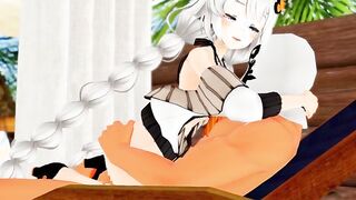 【MMD R-teenagers SEX DANCE】SWEET EXTREME SATISFACTION LONG FUCKED CUNT WITH MOUTH ENJOYING HIS HUGE FULL COCKホットな女の子[MMD]