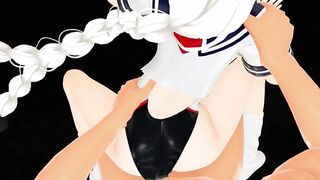 【MMD R-teens SEX DANCE】SEXI SLUTS SHOWS HER HUGE MELONS AND HUGE BEAUTY ASSホットな女の子[MMD]