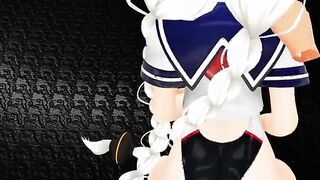 【MMD R-teens SEX DANCE】SEXI SLUTS SHOWS HER HUGE MELONS AND HUGE BEAUTY ASSホットな女の子[MMD]