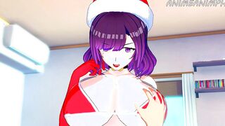 The BEST Christmas Present From This Thick Huge Breasts