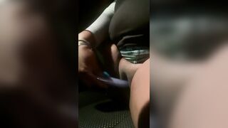 On the way to the bar I had to pull over because I get vulgar