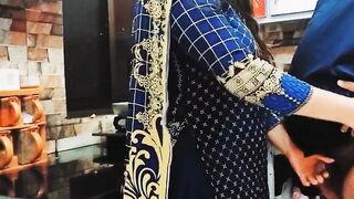 House Fiance Booty nailed into Kitchen By Older Hubby