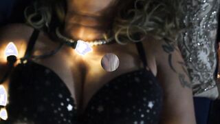 The Canna Lovers ~ Natural Big Titted Cougar Begs for Husband's Cock during Foreplay Photoshoot