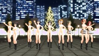 [MMD] lovelive! Snow halation! [R-18]