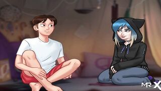 SummertimeSaga - Stripped & Showed Her Snatch E1 # 79