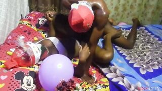 I presented my vagina as a Christmas Gift to surprise