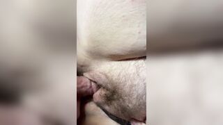 Close up Cummed Surprise!