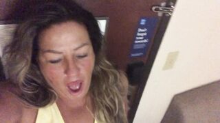 White whore wifey DejaBlueX gets her asshole gaped by thick big black cock then does sloppy booty to mouth
