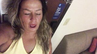 White whore wifey DejaBlueX gets her asshole gaped by thick big black cock then does sloppy booty to mouth