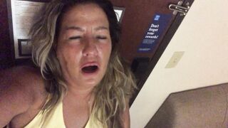 White whore wifey DejaBlueX gets her asshole gaped by thick big black cock then does sloppy booty to mouth