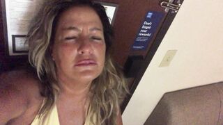 Cheating white fiance DejaBlueX records herself groaning while I eat her snatch and rubs her long melons