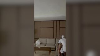 Having Fun with hotel staff