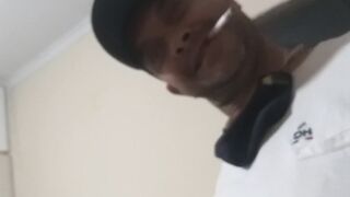 SUCKING OFF A LONG FAT SHINY COCK BJ