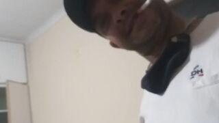 SUCKING OFF A LONG FAT SHINY COCK BJ