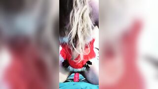 When daddy's away, me and the vibrators play