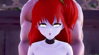 【MMD R-teenie SEX DANCE】HOT BIMBOS RIDE ON HUGE PENIS INSANE CHOCOLATE激しいセックス[MMD R-18]