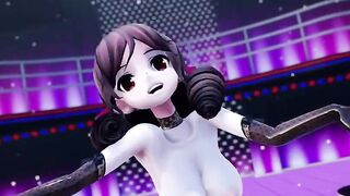 【MMD R-teen SEX DANCE】HOT BOOTY SLUTTY WOMEN GETS LONG PENIS SWEET PLEASURE激しいセックス[MMD R-18]