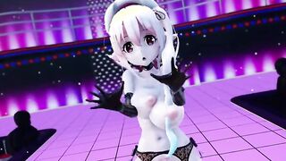 【MMD R-teen SEX DANCE】HOT DANCE AND INSANE SEX WOMEN DANCES AND FUCKS INTENSELYホットな女の子[MMD R-18]