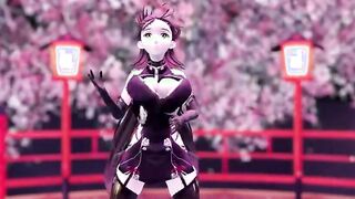 【MMD R-teenie SEX DANCE】GIRL DANCES AND POSES BANGED WITHOUT CEASING CUTIE AND CRYING ホットな女の子[MMD R-18]