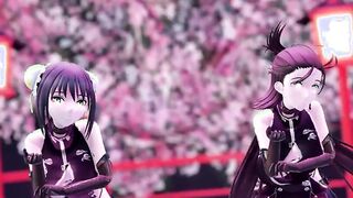 【MMD R-teenie SEX DANCE】GIRL DANCES AND POSES BANGED WITHOUT CEASING CUTIE AND CRYING ホットな女の子[MMD R-18]