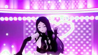 【MMD R-19 yo SEX DANCE】HOT WOMEN RIDING AND FUCKS WITH A CHOCOLATE COCK激しいセックス[MMD R-18]