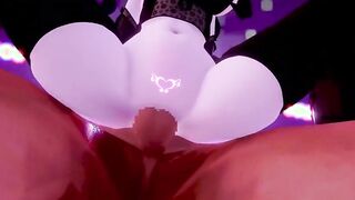 【MMD R-19 yo SEX DANCE】HOT WOMEN RIDING AND FUCKS WITH A CHOCOLATE COCK激しいセックス[MMD R-18]