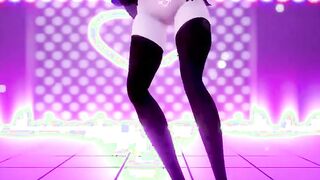 【MMD R-19 yo SEX DANCE】HOT WOMEN RIDING AND FUCKS WITH A CHOCOLATE COCK激しいセックス[MMD R-18]