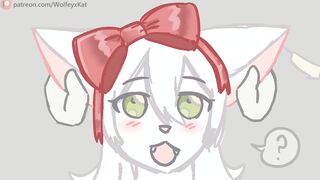 Christmas Kitten (Furry Anime Animation)