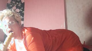 Butt banged and squirt inside pvc and high heels
