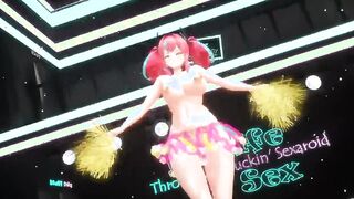 【MMD R-barely legal SEX DANCE】BREMERTON SEXY PERVERSE BUTT SWEET YUMMY ASS ハードセックス [MMD]