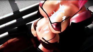 【MMD R-18 yo SEX DANCE】HOT SEXSUAL BUTT SWEET EXTREME BANGED! ROUGH SEX ハードセックス [MMD]