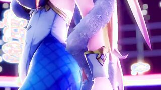 【MMD R-barely legal SEX DANCE】INTENSE SEX SEXUAL SLUTTY SWEET SATISFACTION INSANE SWEET SATISFACTION HUGE B[MMD R-18]