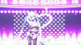 【MMD R-19 year old SEX DANCE】HOT CHICK WILD SEX EXTREME SWEET SATISFACTION LONG BOOTY NAUGHTY激しいセックス[MMD R-18]