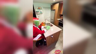Mrs. Clause Fucks the Grinch While Santa Was Away - Gifted Her A Squirting Orgasm for Christmas
