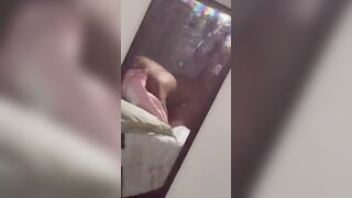 Pounding black 18 yo cunt from the back until she squirts