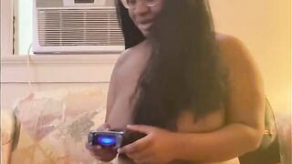 having fun w my mans controller while he’s at work