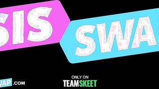 Sis Swap - Lusty Friends Decide To Swap Their Adorable