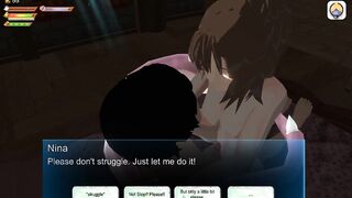 Fem Dom Succubus uses you as a sperm machine