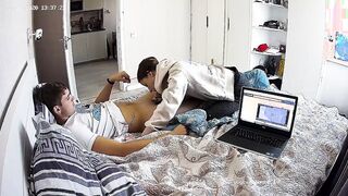 Amateur Dark Hair European Women Hottie at Sucking Off & Hand Job