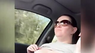 Sunday drive quickly breasts out