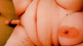 Bbw mom blows herself
