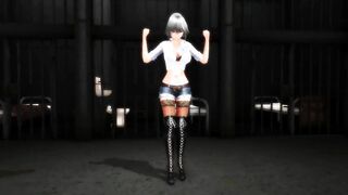 Sakuya dance and fucked Meiling
