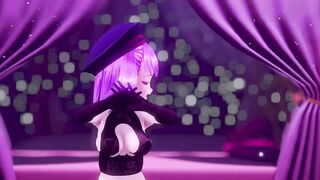 【MMD R-teenagers SEX DANCE】HOT DANCING WOMEN FUCKS AND SHOWS HER LONG TITTED AND LONG ASS激しいセックス[MMD R-18]