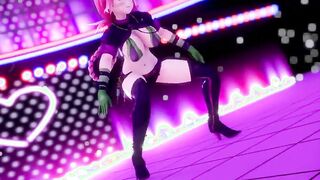 【MMD R-19 year old SEX DANCE】NAUGHTY PERVERSE MAKES THE IRRESISTIBLE BJ TASTE HER SWEET MILK激しいセックス[MMD R-18]