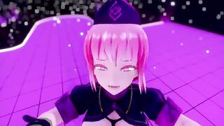 【MMD R-19 year old SEX DANCE】NAUGHTY PERVERSE MAKES THE IRRESISTIBLE BJ TASTE HER SWEET MILK激しいセックス[MMD R-18]