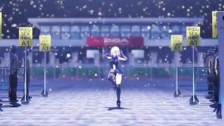 【MMD R-teen SEX DANCE】HOT WOMEN LOVING HER RIDE BABE PLOWED 激しいセックス[MMD R-18]