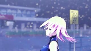 【MMD R-teen SEX DANCE】HOT WOMEN LOVING HER RIDE BABE PLOWED 激しいセックス[MMD R-18]